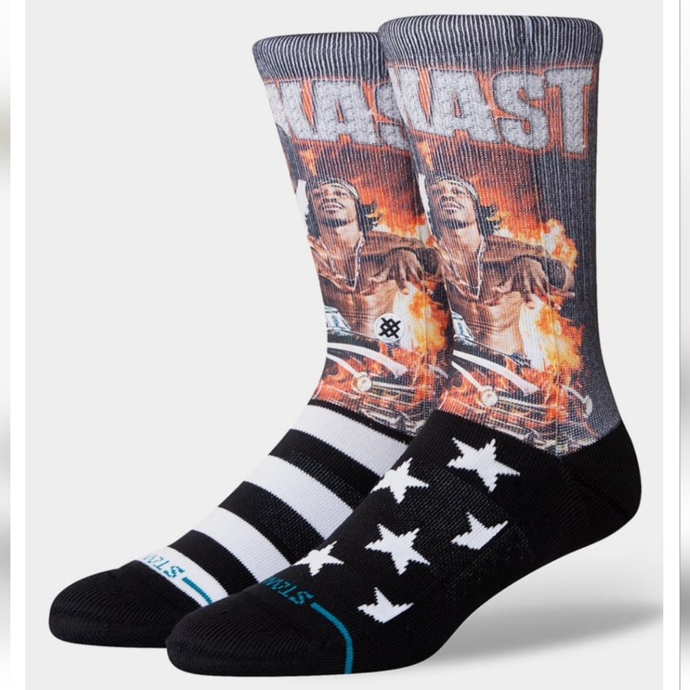 NWT Men's Outkast Stankonia Stance Casual Crew Socks - Picture 3 of 7